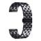 Lyxigt Metallarmband I Rostfritt Stål - Svart (22mm)