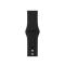  Silikon Armband Apple Watch 42/44/45/46/49 mm Svart (M/L)