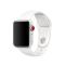  Silikon Armband Apple Watch 42/44/45/46/49 mm Vit (M/L)