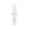 Silikon Armband Apple Watch 42/44/45/46/49 mm Vit (M/L)