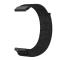  Nylon Armband Med Kardborreband Fäste - Svart (22mm)