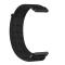  Nylon Armband Med Kardborreband Fäste - Svart (22mm)