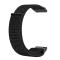  Nylon Armband Med Kardborreband Fäste - Svart (22mm)