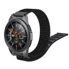  Nylon Armband Med Kardborreband F&auml;ste - Svart (22mm)