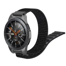  Nylon Armband Med Kardborreband F&auml;ste - Svart (22mm)