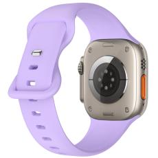 ColorPop Silikon Armband Butterfly Apple Watch 42/41/40/38 mm (S/M) Lila