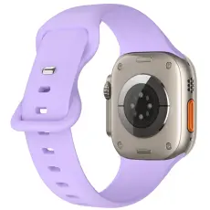 ColorPop Silikon Armband Butterfly Apple Watch 42/41/40/38 mm (S/M) Lila