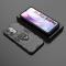  Xiaomi Redmi 13C 4G Skal Armor Hybrid Kickstand Svart