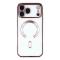  iPhone 17 Pro Skal MagSafe Electroplated TPU Rosa