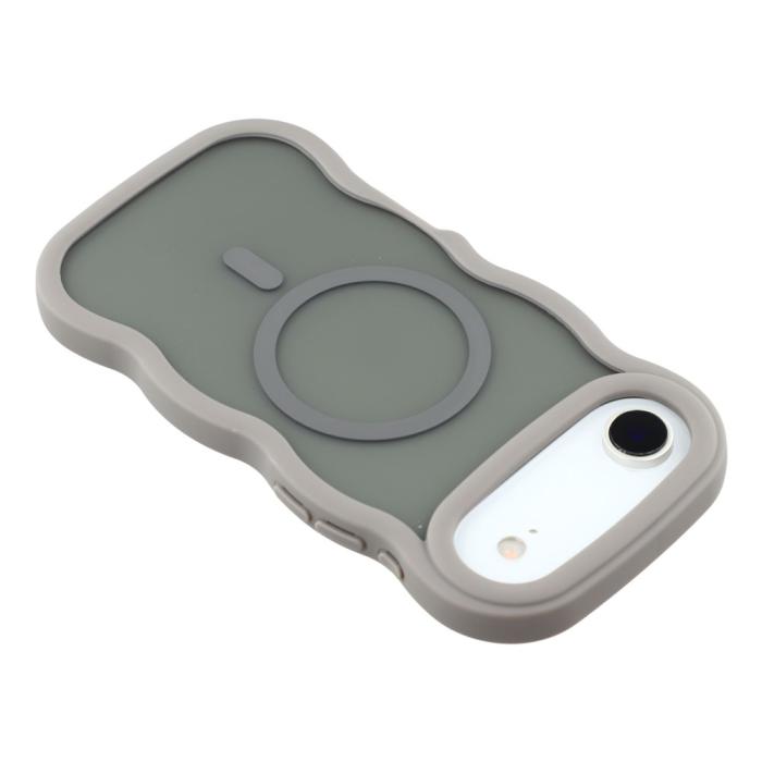 Bild 5,  iPhone Air Skal MagSafe Wavy Matt Grå