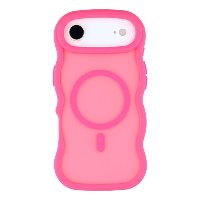 Bild 3,  iPhone Air Skal MagSafe Wavy Matt Rosa