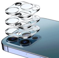  3-Pack iPhone 13 Pro/13 Pro Max Linsskydd H&auml;rdat Glas Transparent