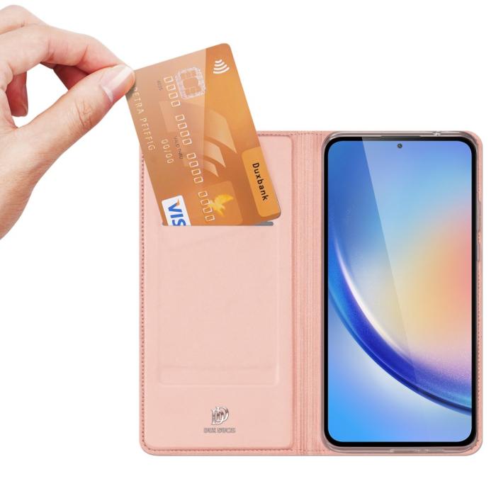 Bild 2, DUX DUCIS DUX DUCIS Galaxy A35 5G Fodral Skin Pro Roséguld