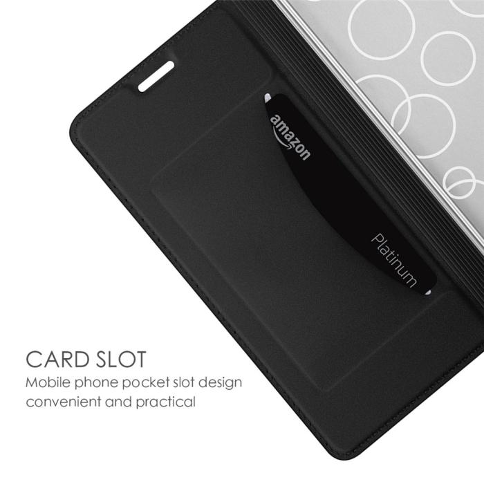 Bild 4,  OnePlus Nord 5 5G Fodral Flip Läder Svart