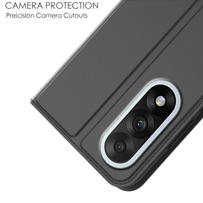 Bild 5,  OnePlus Nord 5 5G Fodral Flip Läder Svart