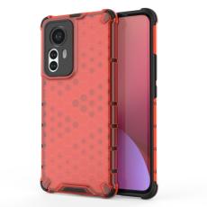  Xiaomi 12 Pro Skal Hybrid Honeycomb R&ouml;d