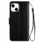  iPhone 13 Mini Fodral Crazy Horse Läder Svart