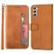  Samsung Galaxy S23 Fodral Multifunktionell Brun