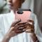  iPhone 17e / 16e Skal Hybrid Med Kortfack Guld