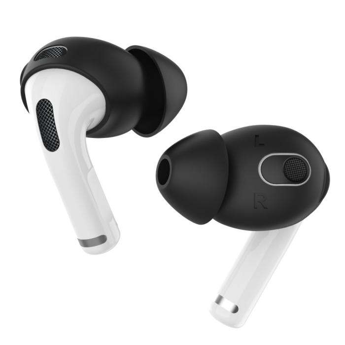 Bild 2, AHASTYLE AHASTYLE Airpods 3 Öronpluggar 3-PACK Svart