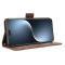  Honor Magic7 Pro Fodral Med Avtagbart Kortfodral Brun
