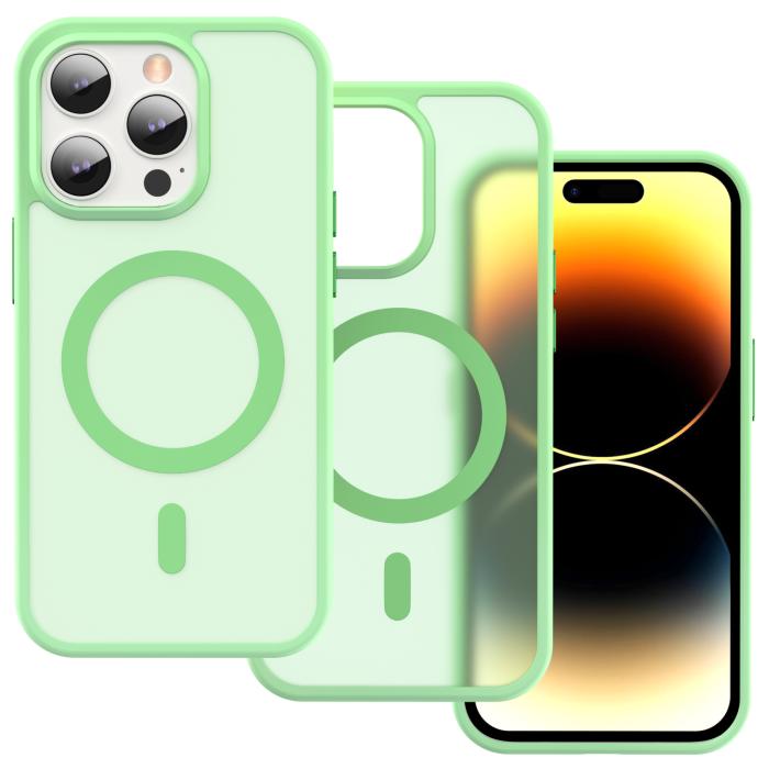 Bild 2, ColorPop ColorPop iPhone 14 Pro Max Skal CH MagSafe Matt Ljus Grön