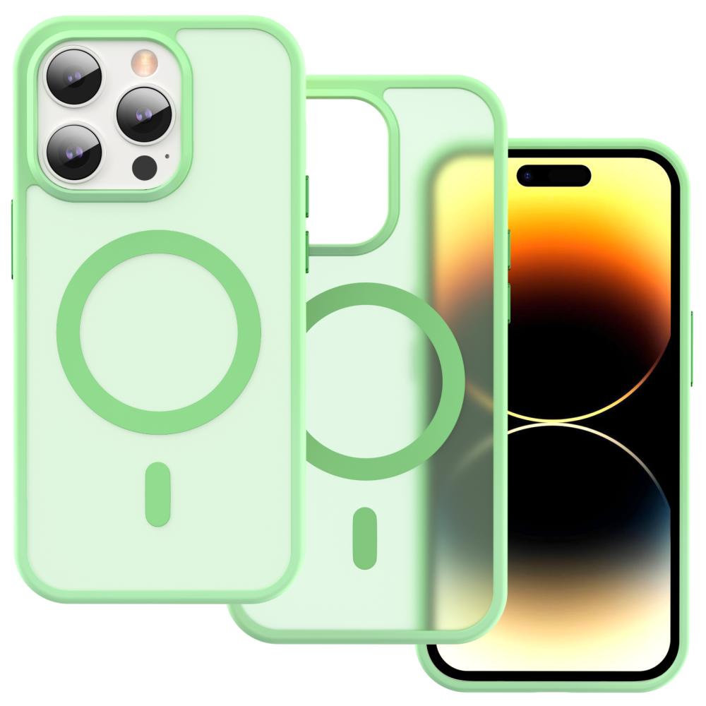 ColorPop ColorPop iPhone 14 Pro Max Skal CH MagSafe Matt Ljus Grön