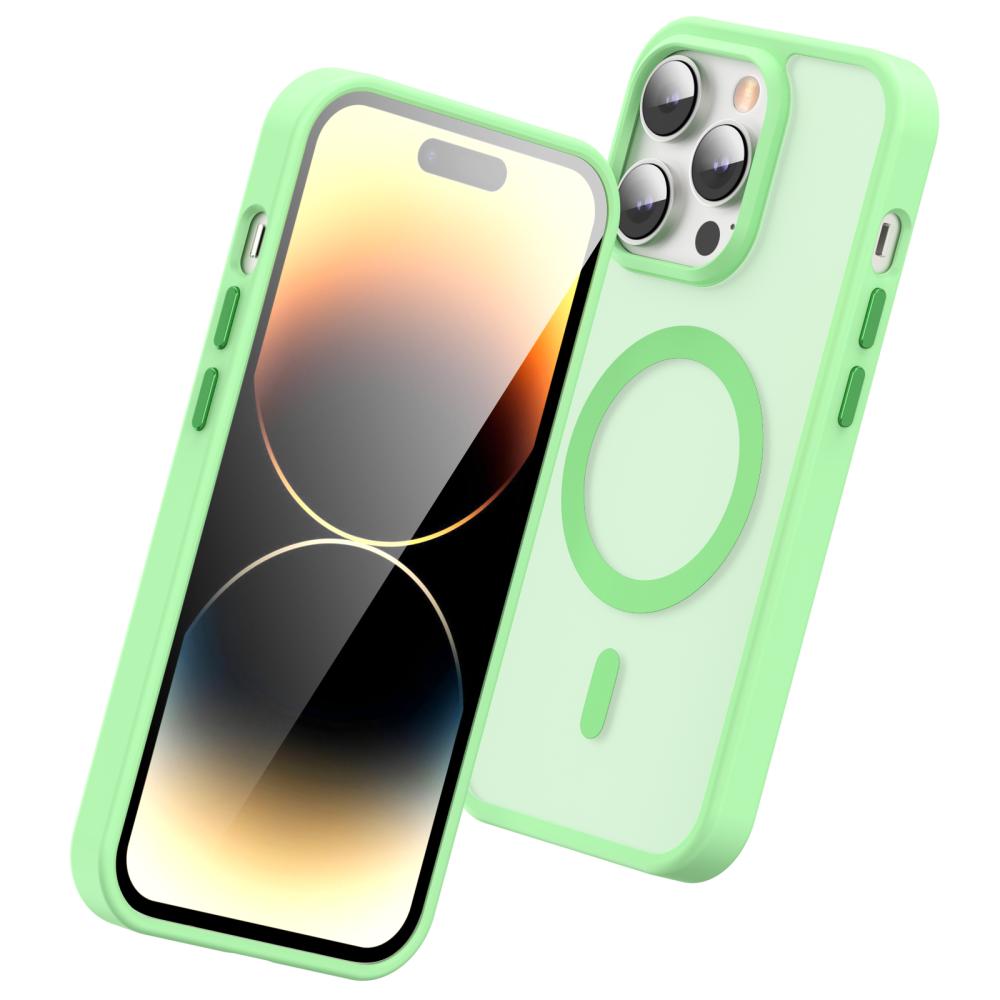 ColorPop ColorPop iPhone 14 Pro Max Skal CH MagSafe Matt Ljus Grön