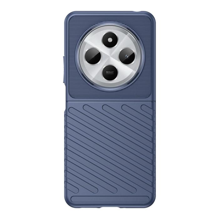Bild 2,  Xiaomi Redmi 14C Skal Twill Textur Blå