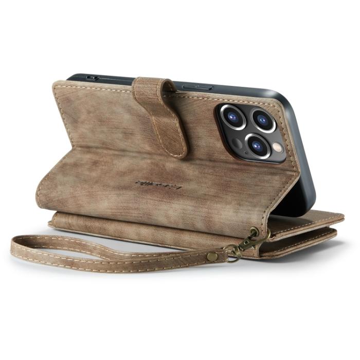 Bild 5, CASEME CASEME iPhone 14 Pro Fodral Multifunktionell Brun