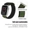 ColorPop Apple Watch 42/44/45/46/49 mm Armband Alpine Pro Loop Svart/Grön