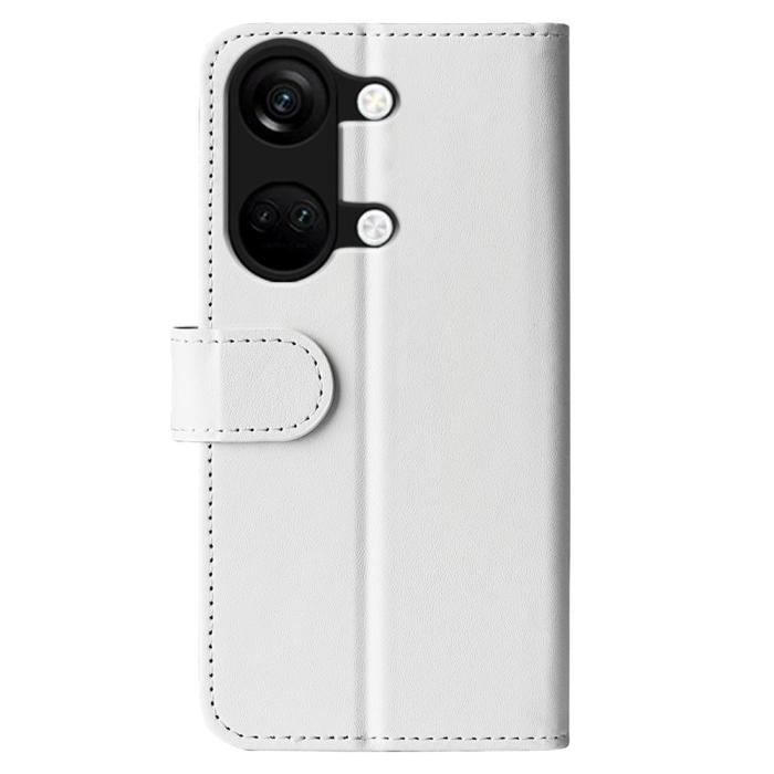 Bild 6,  OnePlus Nord 3 5G Fodral Crazy Horse Läder Vit