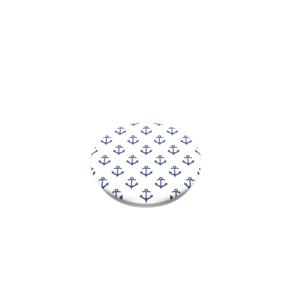 PopSockets PopSockets Avtagbart Grip med Ställfunktion Anchors Away White