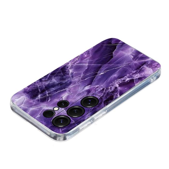 Bild 4,  Samsung Galaxy S26 Ultra Skal Marmor TPU Lila