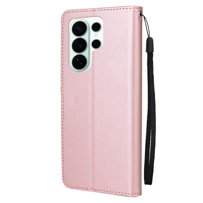 Bild 6,  Samsung Galaxy S26 Ultra Fodral Läder Roséguld