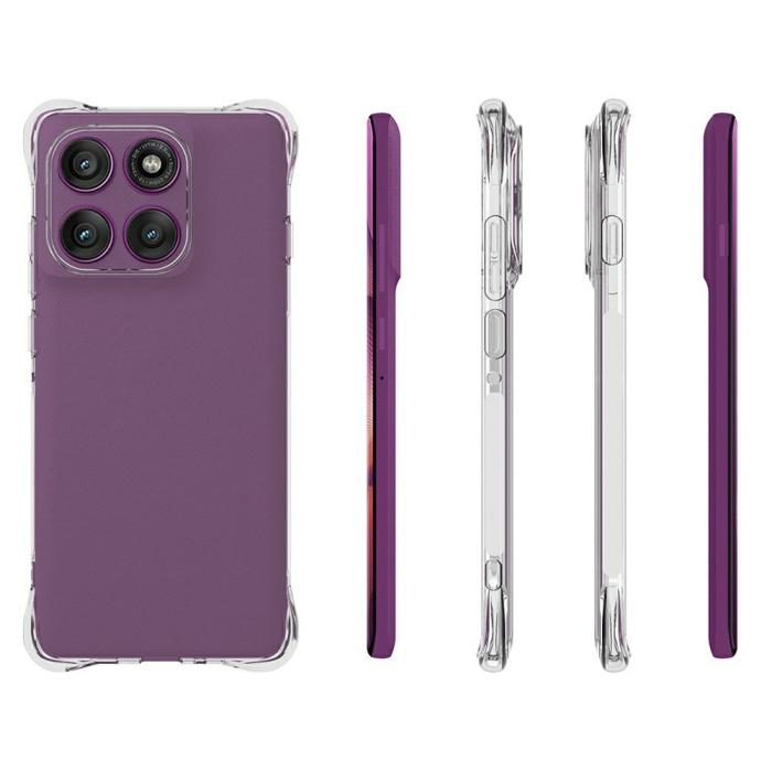 Bild 5,  Motorola Edge 60 Pro Skal TPU Shockproof Transparent
