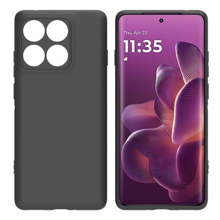 Bild 2,  Motorola Edge 60 Pro Skal TPU Slim Matt Svart