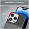  iPhone 15 Pro Skal Twill Textur Svart