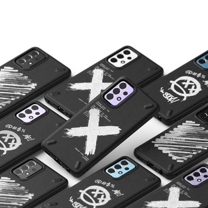 Bild 4, Ringke Samsung Galaxy A72 - Ringke Onyx Design TPU Skal - X