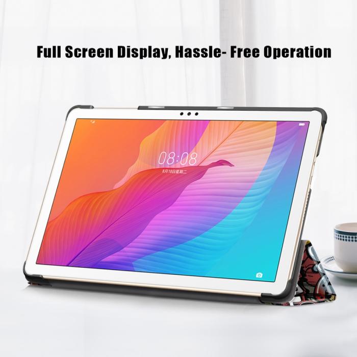Bild 4,  Huawei MatePad T 10 / T 10s - Tri-Fold Fodral - Graffiti