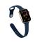  Silikon Armband Apple Watch 42/44/45/46/49 mm Mörk Blå