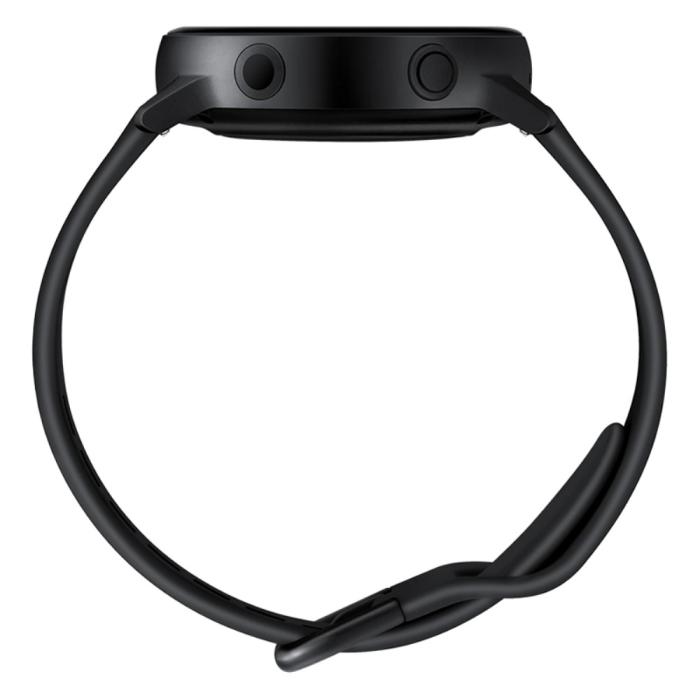 Bild 5,  Klassiskt Silikon Armband Smartwatch - Svart (20mm)