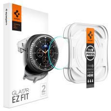 Spigen Spigen Galaxy Watch 8 46 mm 2-PACK Sk&auml;rmskydd GLAS.tR "Ez Fit"