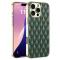 GKK GKK iPhone 16 Pro Max Skal Diamond Hybrid Läder Mörk Grön