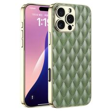 GKK GKK iPhone 16 Pro Max Skal Diamond Hybrid L&auml;der Gr&ouml;n
