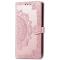  Samsung Galaxy A53 5G Fodral Mandala Läder Roséguld