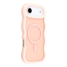  iPhone Air Skal MagSafe Wavy Matt Ljus Rosa