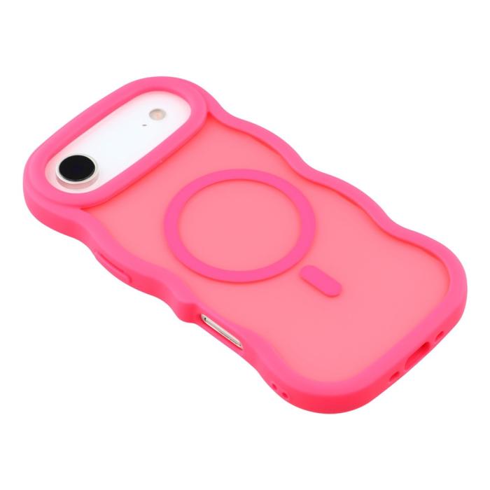 Bild 4,  iPhone Air Skal MagSafe Wavy Matt Rosa