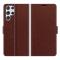  Samsung Galaxy S22 Ultra Fodral Crazy Horse Brun
