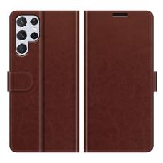  Samsung Galaxy S22 Ultra Fodral Crazy Horse Brun